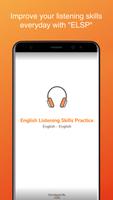 English Listening Skills Pract ポスター