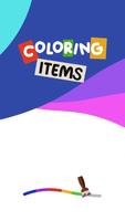 DIY Coloring Item ASMR 포스터