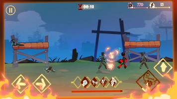 Stick Warrior Fight 3D 스크린샷 1