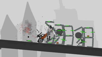 Poster Stickman Race Destruction