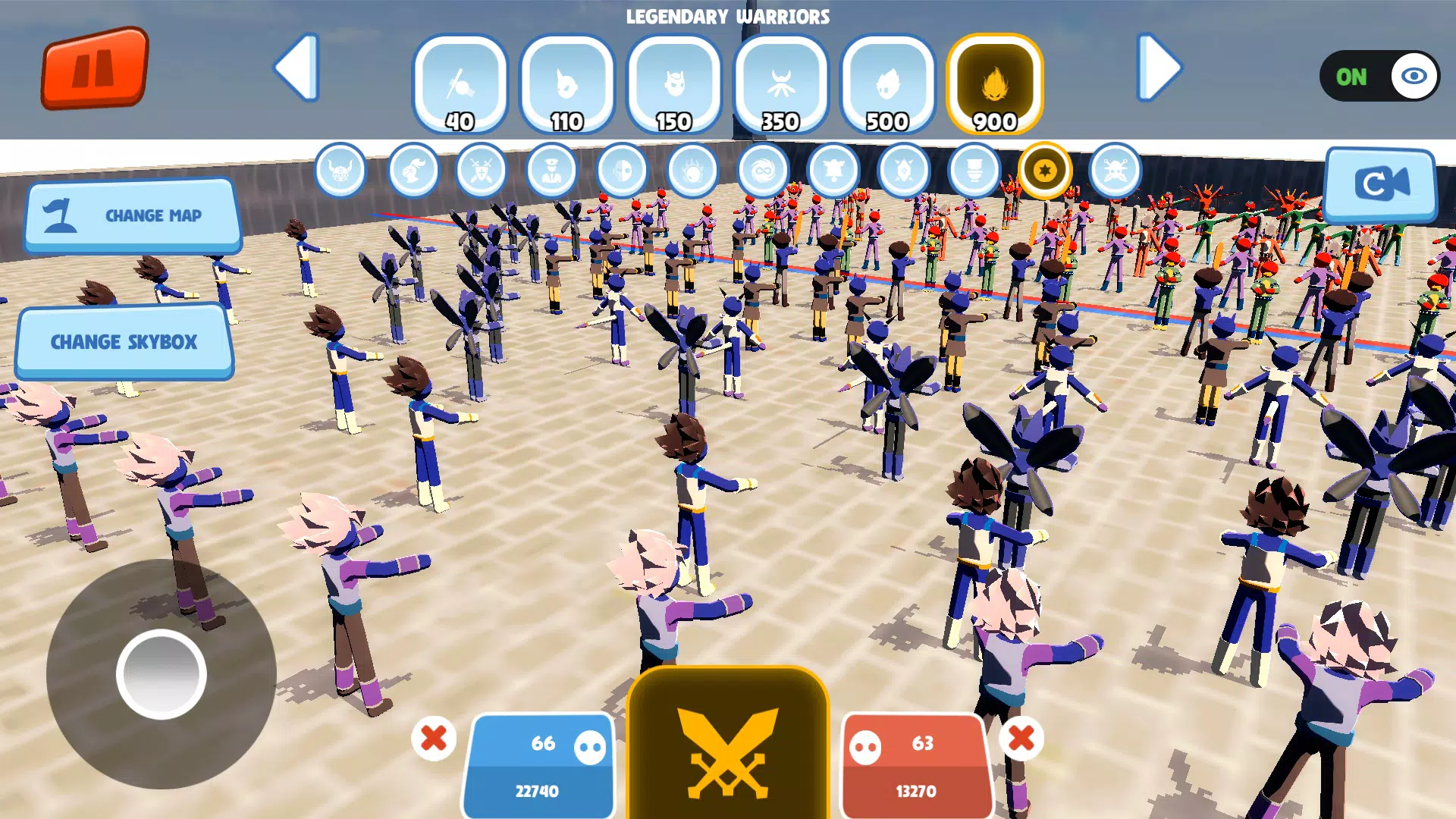 A game about silly battles