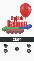 Reddish Balloon Affiche