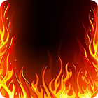 Vuur Achtergrond-icoon
