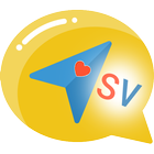 Chat SV icône