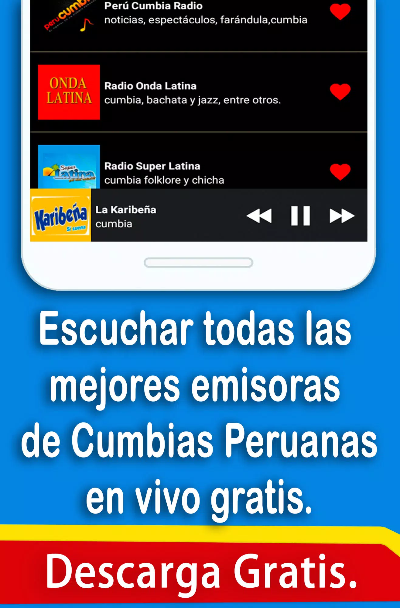 Cumbia Peruana Gratis安卓下载，安卓版APK | 免费下载
