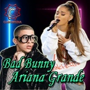 Lyrics of songs Ariana Grande and Bad Bunny 2019 aplikacja