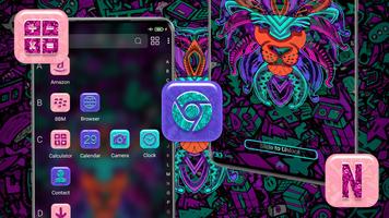 Abstract Lion Theme screenshot 3