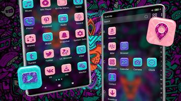 Abstract Lion Theme screenshot 2