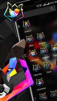 Colorful Wolf Launcher Theme स्क्रीनशॉट 2