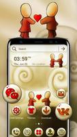 Cute Love Launcher Theme poster