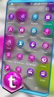 3D Color Balls Launcher Theme captura de pantalla 1