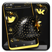 ”Golden Black Strawberry Theme