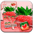 Juicy Strawberry Theme icône