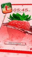 Juicy Strawberry Theme اسکرین شاٹ 2