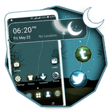 Moon Night Launcher Theme