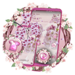 ”Pink Cherry Blossom Theme