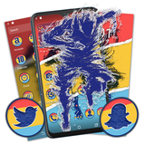 Sketch Man Launcher Theme simgesi