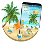 Summer Beach Launcher Theme 图标