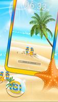 Summer Beach Launcher Theme ảnh chụp màn hình 3