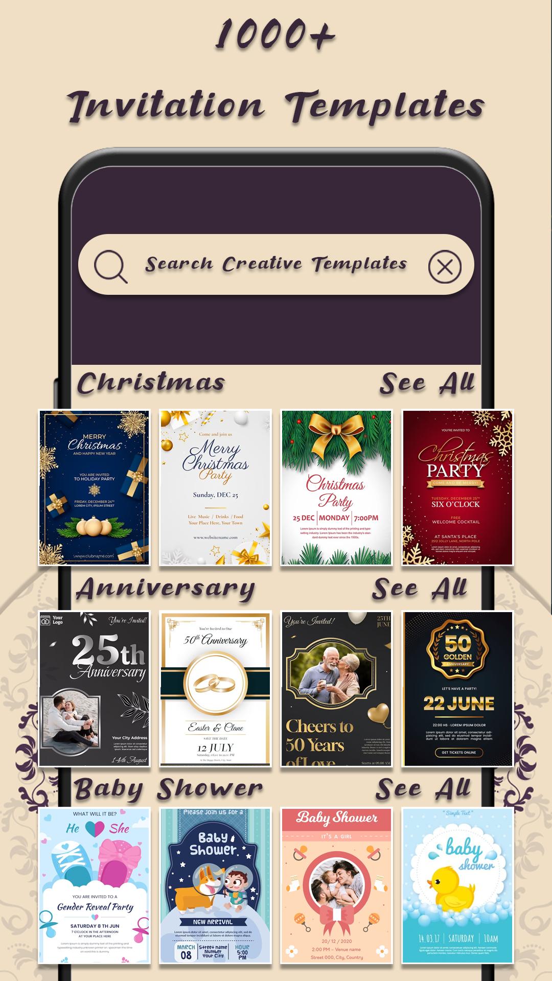 Invitation maker card creator apk for android download