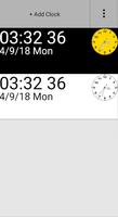 multiple time zone clocks تصوير الشاشة 1