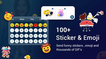 Custom keyboard for android Em screenshot 3