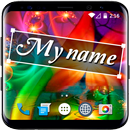 My Name on Live Luxury Wallpaper-APK