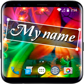 My Name on Live Luxury Wallpaper icon