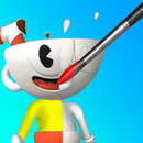 figurine art cup coloring head APK