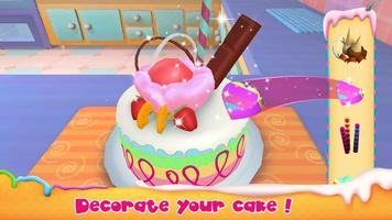 Unicorn Cake Bakery Chef : Food Maker Baking Game 截圖 1