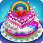 Unicorn Rainbow Cake Maker Bakery 아이콘