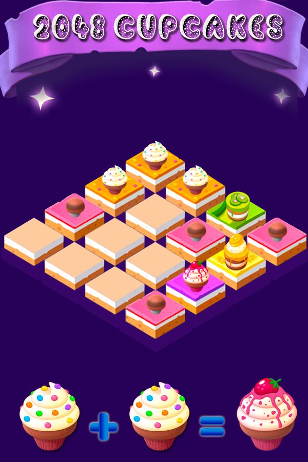 Android 用の 2048 Cupcakes Cool Math Game Apk をダウンロード
