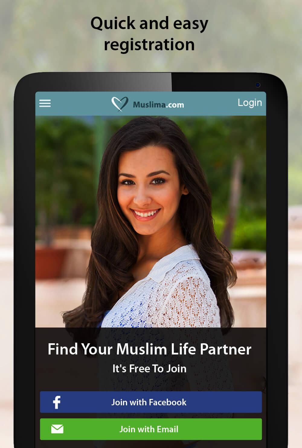 The description of Muslima App.