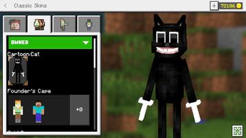 Mod Cartoon Cat for Minecraft پوسٹر