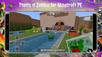 برنامه‌نما PVZ 9 hero in Minecraft PE عکس از صفحه