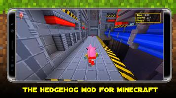 The Hedgehog mod for Minecraft اسکرین شاٹ 1