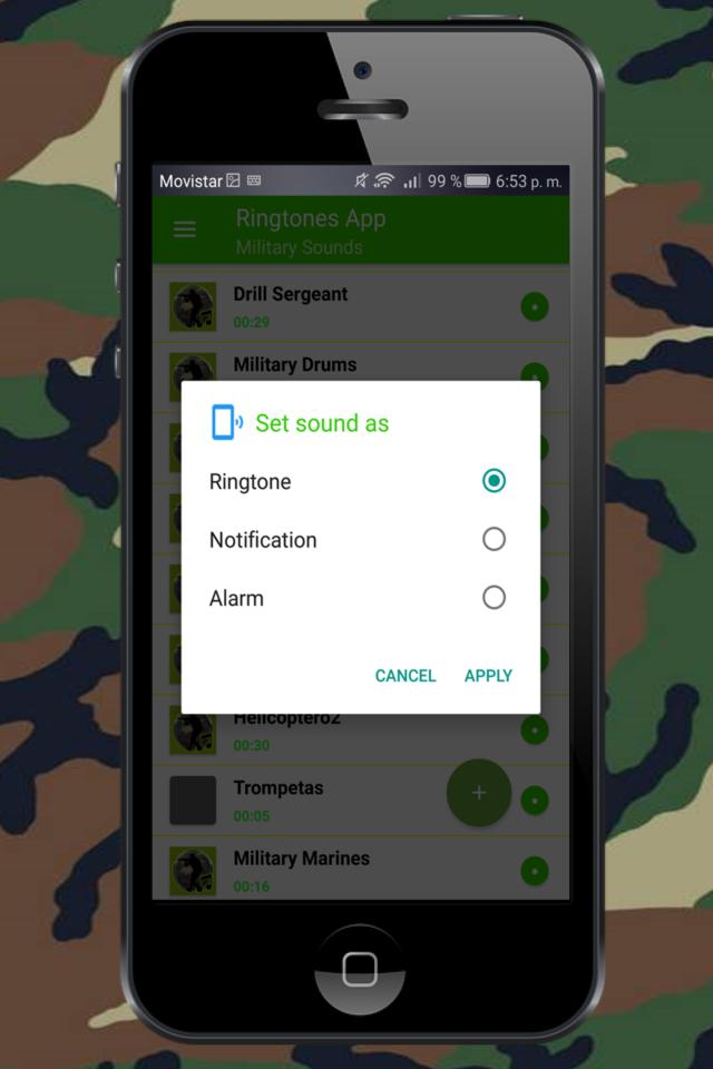 Military Ringtone App For Android Apk Download - drill sergeant song roblox