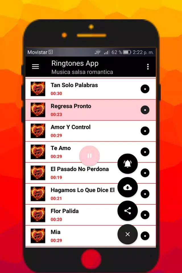 Descarga de APK de tonos de musica salsa para celular para Android