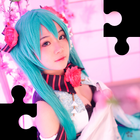 Anime Cosplay - Jigsaw Puzzle icône
