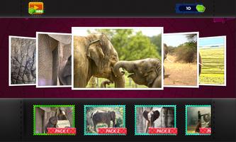 Elephant Jigsaw - Puzzle games poster