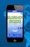 Flags of Europe quiz 2023 poster
