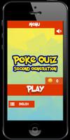 Poke Quiz Segunda generación poster