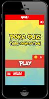 Poke Quiz Third Generation poster