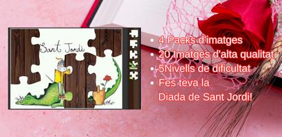Sant Jordi Puzle poster