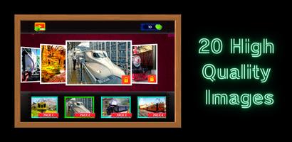 Train Jigsaw Puzzle Game ảnh chụp màn hình 1