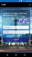 Descarga CURP Affiche