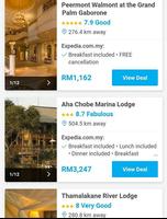 Booking Botswana Hotels capture d'écran 1