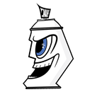 Graffiti Spraycan Sticker APK