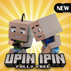 Upin et Ipin Skin, Maps for Minecraft PE آئیکن