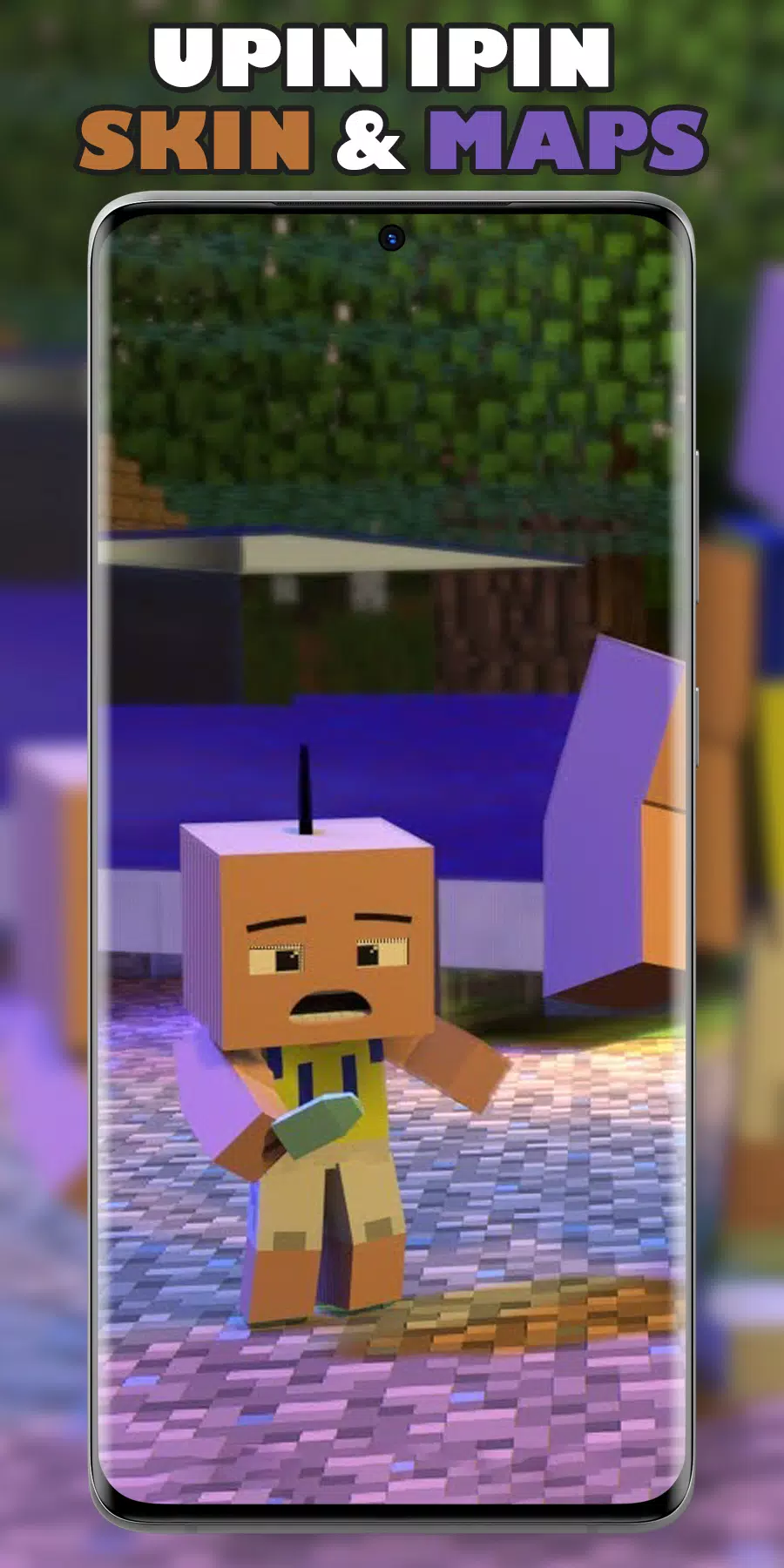Map Upin Ipin Mcpe Upin Et Ipin Skin, Maps For Minecraft Pe For Android - Apk Download